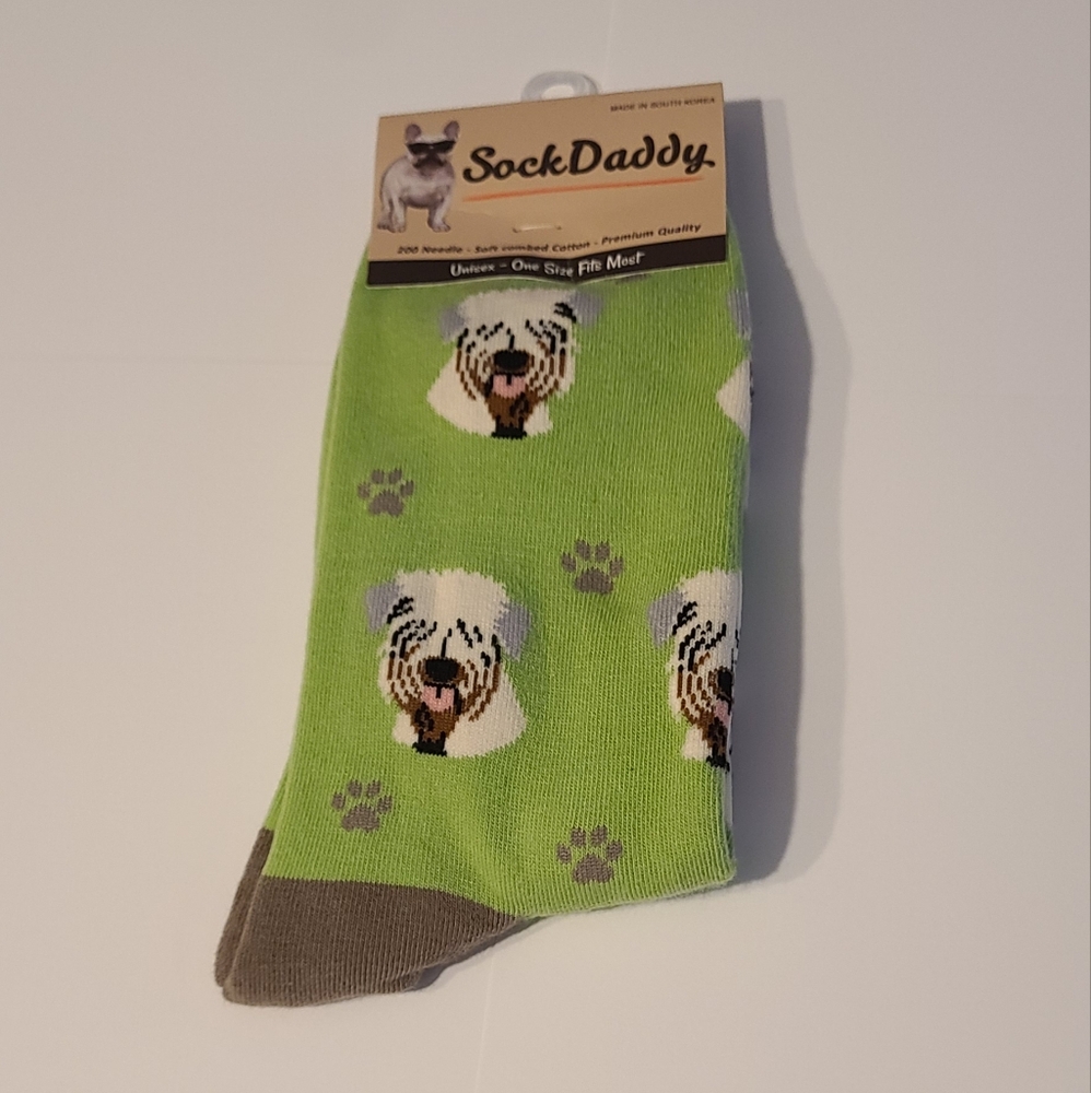 Sock Daddy Soft Coated Wheaten Terrier Dog Socks